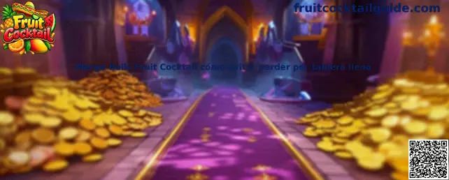 Estrategia para evitar perder por tablero lleno en Merge Balls Fruit Cocktail