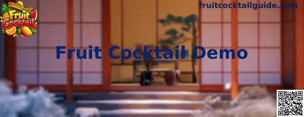 Vista de Fruit Cocktail Demo para conocer el juego y sus controles
